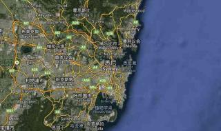 澳大利亚地图中文版
